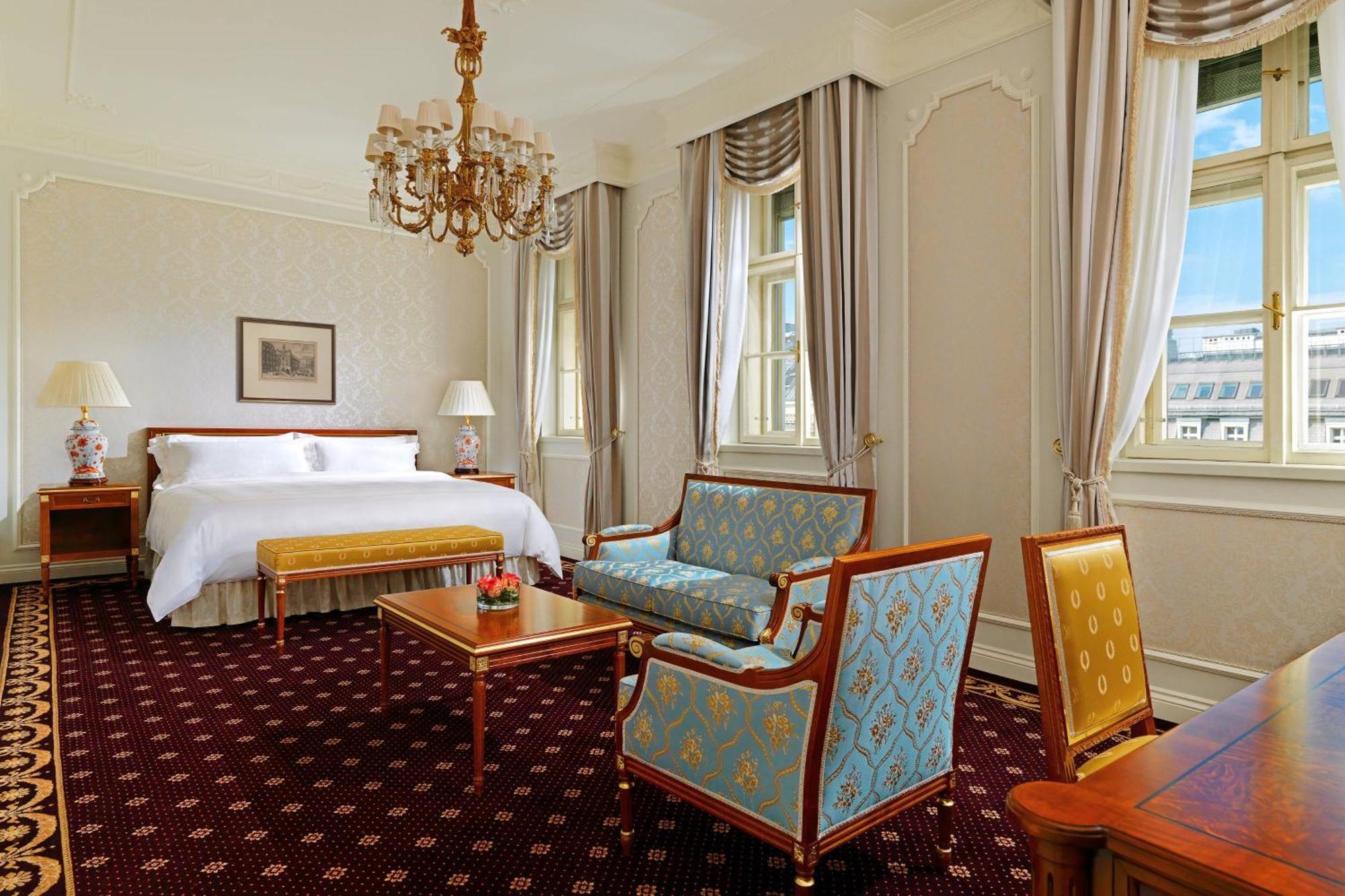 Hotel Imperial, A Luxury Collection Hotel, Viena Exterior foto A suite at the hotel